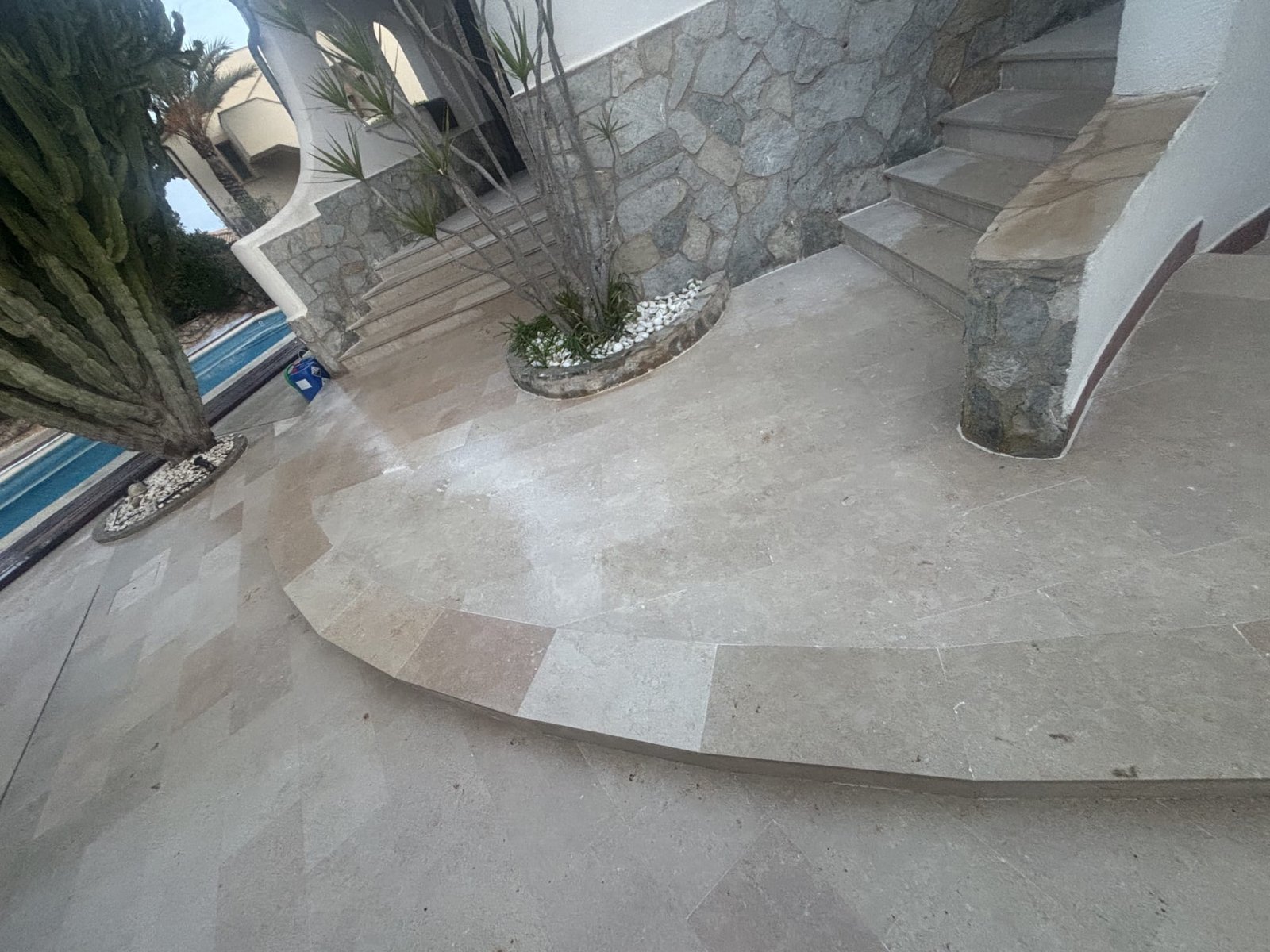 Pulido profesional de marmol en Menorca - foto 8